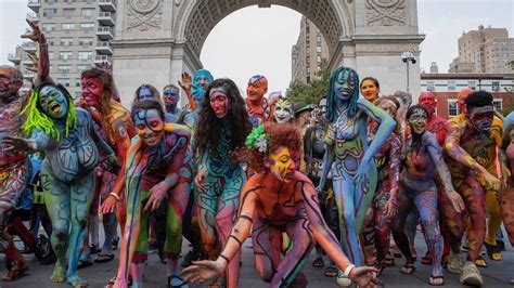 Polar Bear Paint, a naked bodypainting event, is coming to NYC。